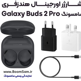 تصویر شارژر هندزفری Buds 2 Pro سامسونگ اصلی فست شارژ ساخت ویتنام 