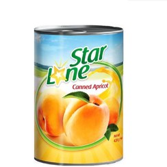 تصویر کمپوت زرد آلو 420 گرم لاون استار 