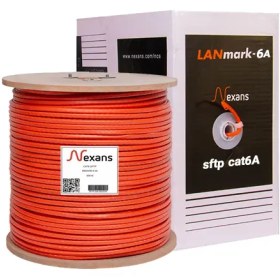 تصویر کابل شبکه Cat6A SFTP نگزنس 