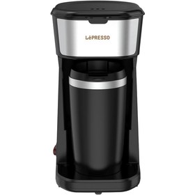 تصویر اسپرسوساز لیوانی لپرسو مدل LPCMTMBK LePresso Coffee Maker with Travelling Mug 450W