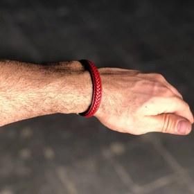 تصویر دستبند چرمی کد ۱۴ Bracelet code 14