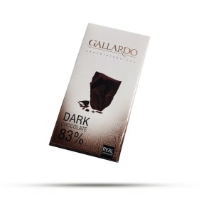 تصویر شکلات تلخ 83 درصد گالاردو فرمند -80 گرم Farmand Gallardo 83 Percent Dark Chocolate- 80gr