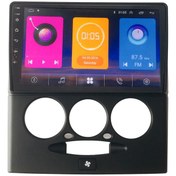 تصویر مانیتور خودرو اندروید ۹ اینچ پراید ۱۳۱ و ۱۳۲ با دوربین دنده عقب 