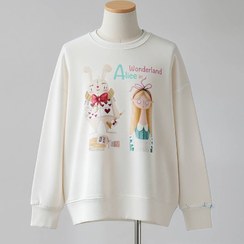 تصویر دورس زنانه دندی طرح آلیس | سویشرت زنانه Alice 