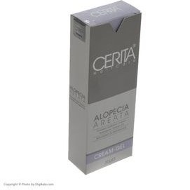 تصویر کرم ژل ضد ریزش مو سریتا (Cerita) مدل Alopeca Areata حجم 30 میلی‌ لیتر Cerita anti-hair loss gel cream (Cerita) model Alopeca Areata volume 30 ml