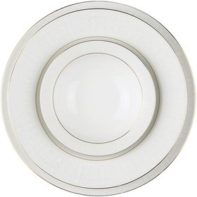 تصویر سرویس چینی زرین 6 نفره غذاخوری سپید صدف (28 پارچه) ا Zarin Iran ItaliaF Name 28 Pieces Porcelain Dinnerware Set Zarin Iran ItaliaF Name 28 Pieces Porcelain Dinnerware Set