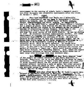 تصویر دانلود کتاب FBI files on Nikola Tesla کتاب انگلیسی پرونده های FBI در مورد نیکولا تسلا