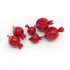 تصویر آویز فانتزی انار خمیری 