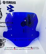 تصویر طلق بادگیر کامل اسپرت موتور سیکلت یاماها ایروکس و nvxوکلیک با لوازم رنگ ابی (دست) 