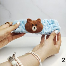 تصویر هد بند حوله ای 