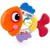 تصویر دندانگیر به همراه جغجغه نابی Nuby Rattle Pals Teether