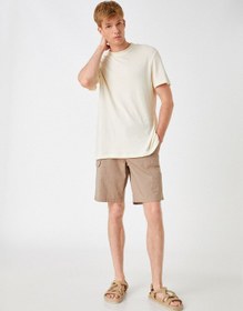 تصویر شلوارک کمرنگ (شلوارک کارگو) برند Koton Cargo Shorts