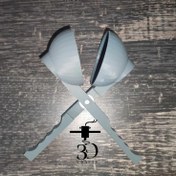 تصویر قالب توپ برفی دسته دار 