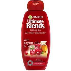 تصویر شامپو موی رنگ شده گارنیر - حاوی آرگان و کرن بری GARNIER - Ultra Doux Argan & Cranberry Shampoo