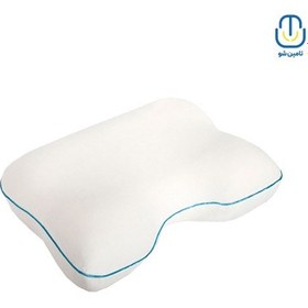 تصویر بالش طبی مموری فوم آرون مدل پروانه هارد Aron memory foam medical pillow, hard butterfly model