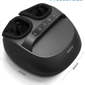 تصویر ماساژور پا رنفو RF-FM 079R با کنترل از راه دور RENPHO Shiatsu rf-fm 079r Foot Massager With remote control & Handle - Black