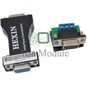 تصویر مبدل RS232 to RS485 Hexin 