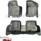 تصویر کفپوش پنج بعدی چرمی رنو ال 90 برند التیمیت 