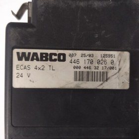 تصویر کنترل یونیت ایکاس 4 در 2 مرسدس بنز اکتروس WABCO ECAS 4 2 TL 0004463217 4461700260 