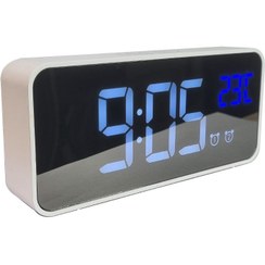 تصویر ساعت رومیزی ال ای دی مدل LED CLOCK PT-6800BW 