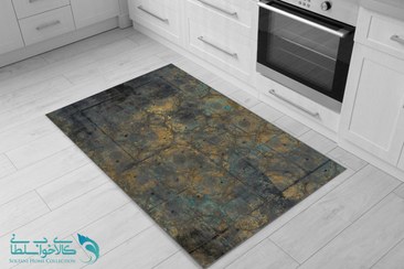 تصویر فرش آشپزخانه طرح آبرنگی کد BO220 
