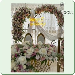 تصویر گل آرایی بله برون خاتون 