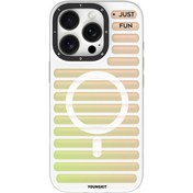 تصویر قاب یانگکیت YOUNGKIT مدل Geek Color-Changing Luggage-Inspired همراه با مگ سیف - Youngkit Geek Color-Changing Luggage-Inspired Iphone Case With MagSafe 