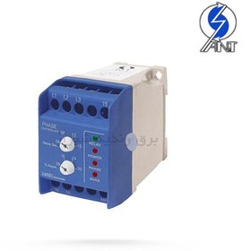 تصویر رله کنترل فاز سه فاز طرح تله صانت الکترونیک Sanet Electronic TSP Phase Controller Relay