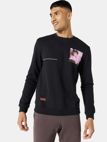 تصویر سویشرت یقه گرد اسکارفیس برند only & sons Scarface Crew Neck Sweatshirt