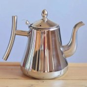 تصویر قوری استیل یونیک 1.5 لیتری ا unique steel teapot unique steel teapot