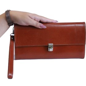 تصویر کیف چرم طبیعی مدل نیاز 