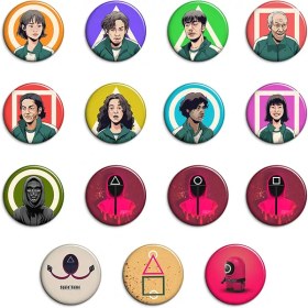 تصویر پیکسل اسکویید گیم کد t001 