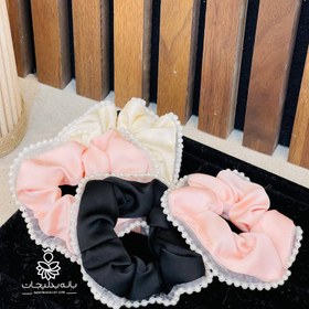 تصویر کش مو ساتن دور مروارید (عمده) 