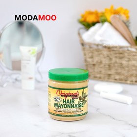 تصویر مایونز مو افریکن زبست Africas Best Orig Hair Mayonnaise 