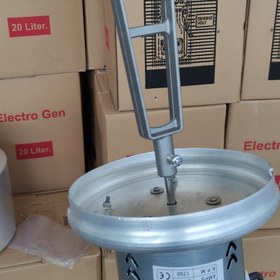 تصویر کره گیر 20 لیتری آلومینیومی (دوغ زن روحی) پارس البرز 20 liter aluminum butter churner Pars Alborz