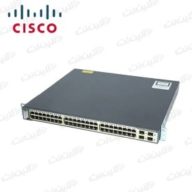 تصویر سوئیچ 48 پورت سیسکو مدل WS-C3750G-48PS-S استوک Cisco WS-C3750G-48PS-S 48 Port Switch stock