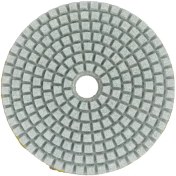 تصویر پد پولیش سنگ قطر 100 میلیمتر گرید 150 100 diamond polishing pad grit:150