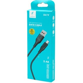 تصویر کابل میکرو یو اس بی فست شارژ Sky Dolphin S61V 2.4A 1m Sky Dolphin S61V 1m Micro USB Cable