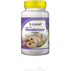 تصویر بوگیر خاک گربه ژوانیت با اسانس لوندر ۷۰۰ گرم Juanit Cat litter Deodorizer (کپی) 