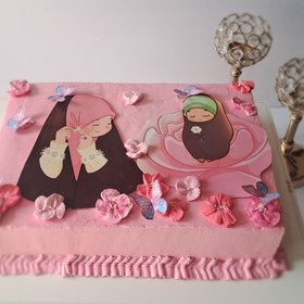 تصویر کیک جشن تکلیف ۲ 