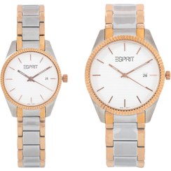 تصویر ست ساعت مچی عقربه ای اسپریت مدل 4011/2 Esprit ES-4011 Men and Women Watch