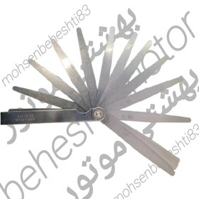 تصویر آچار فیلر ۲۰تیغ FEELER GAUGE 20 BLADES