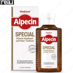 تصویر تونیک ویتامینه ضد خارش و پوسته سر اسپشیال آلپسین 200 میل Alpecin special anti-itching vitamin tonic and scalp 200 ml