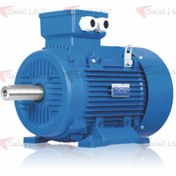 تصویر الکتروموتور چدنی 22 کیلووات 30 اسب 1500 دور پایه دار گوانگلو 