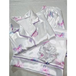 تصویر بلوز و شلوار زنانه طرح پروانه کد ۱۲ 