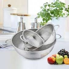 تصویر سرویس آبکش ۶تایی دسته دار Colander