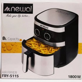 تصویر سرخ کن بدون‌روغن نوال ترکیه ۸ لیتر مدل FRY-5115 FRY-5115 Air Fryer