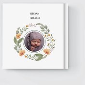 تصویر آلبوم عکس دیجیتال نوزاد اولین خاطرات 