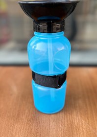 تصویر قمقمه سگ و گربه مدل فشاری بلو 