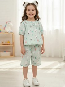 تصویر تاپ شلوارک خرگوشی 